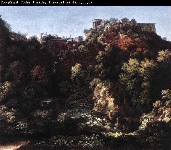 DUGHET, Gaspard View of Tivoli df11g